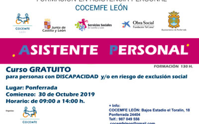 Formación gratuita en Asistente Personal