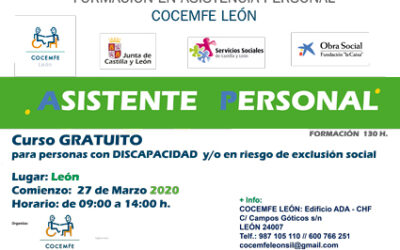 Formación gratuita en Asistente Personal