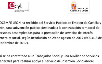 Subvención del Servicio Público de Empleo de CyL