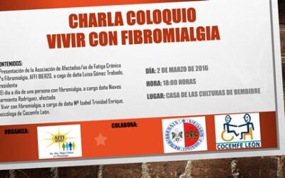 Charla Coloquio sobre Fibromialgia en Bembibre