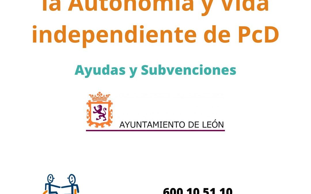 Servicio de promoción de la autonomía y vida independiente para personas con discapacidad.