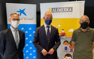 Más de 360 leoneses con discapacidad y/o enfermedad grave reciben ayuda alimentaria a través de Fundación Alimerka y CaixaBank