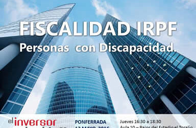 Charla sobre Discapacidad e IRPF para personas con discapacidad