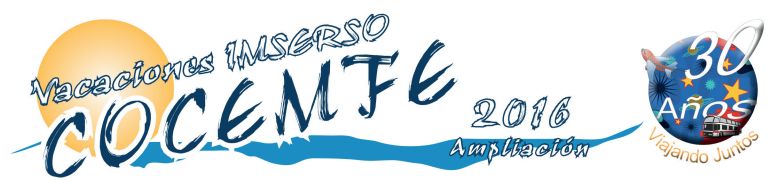 Ampliacion programa de vacaciones IMSERSO-COCEMFE 2016