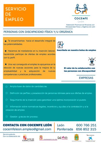 Servicio de Integración Laboral en Ponferrada